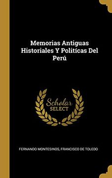 portada Memorias Antiguas Historiales y Politícas del Perú