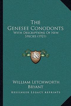 portada the genesee conodonts: with descriptions of new species (1921) (en Inglés)