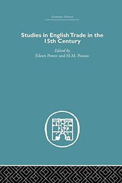 portada Studies in English Trade in the 15Th Century (Economic History) (en Inglés)