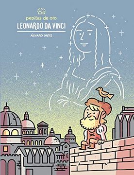 portada Pepitas de Oro. Leonardo da Vinci (Descubre el Mundo y la Historia) (in Spanish)