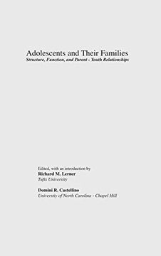 portada Adolescents and Their Families: Structure, Function, and Parent-Youth Relations (Adolescence) (in English)
