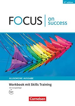 portada Focus on Success - 6th Edition - Allgemeine Ausgabe - B1/B2. Workbook mit Skills Training Lösungsbeileger
