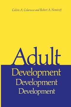 portada Adult Development: A New Dimension in Psychodynamic Theory and Practice (in English)