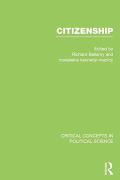 portada Citizenship (Critical Concepts in Political Science) (en Inglés)