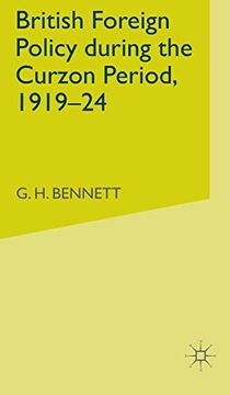 portada British Foreign Policy During the Curzon Period, 1919-24 (Studies in Military and Strategic History) (en Inglés)