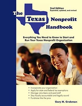 portada The Texas Nonprofit Handbook: Everything you Need to Know to Start and run Your Texas Nonprofit Organization (in English)