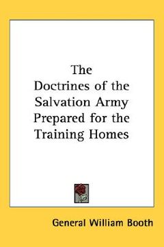 portada the doctrines of the salvation army prepared for the training homes