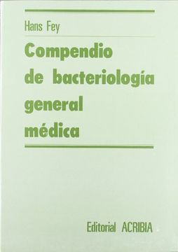 portada compendio de bacterología general médica.