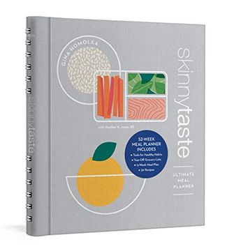 portada The Skinnytaste Ultimate Meal Planner: 52-Week Meal Planner With 35+ Recipes, a 12-Week Meal Plan, Tear-Out Grocery Lists, and Tools for Healthy Habits 