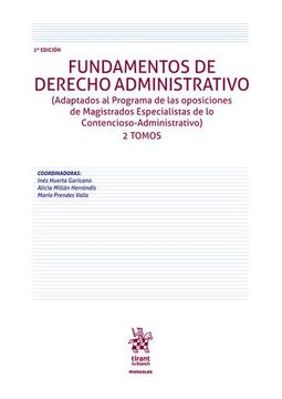 portada Fundamentos de Derecho Administrativo 2ª ed 2 Tomos