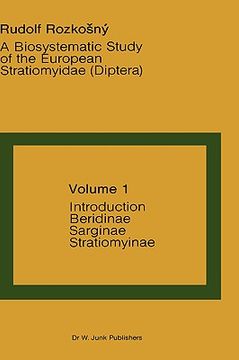 portada a biosystematic study of the european stratiomyidae (diptera): volume 1 - introduction, beridinae, sarginae and stratiomyinae (en Inglés)