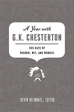 portada a year with g. k. chesterton (en Inglés)