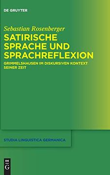 portada Satirische Sprache und Sprachreflexion (Studia Linguistica Germanica) (en Alemán)