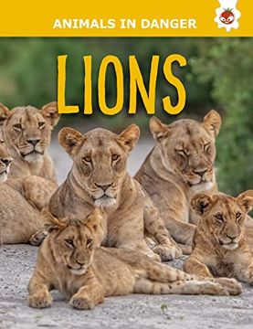 portada Lions (Animals in Danger) (in English)