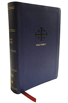 portada Nkjv, End-Of-Verse Reference Bible, Personal Size Large Print, Leathersoft, Blue, red Letter, Comfort Print: Holy Bible, new King James Version 