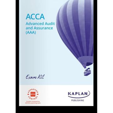 portada Advanced Audit and Assurance - Exam kit (en Inglés)