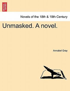 portada unmasked. a novel. (in English)