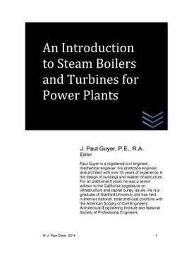 portada An Introduction to Steam Boilers and Turbines for Power Plants