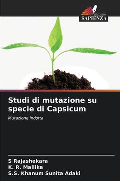 portada Studi di mutazione su specie di Capsicum (in Italian)