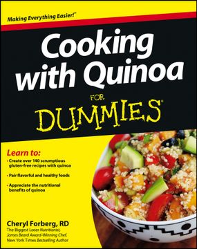portada cooking with quinoa for dummies (en Inglés)