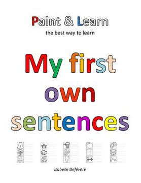 portada My first own sentences in English