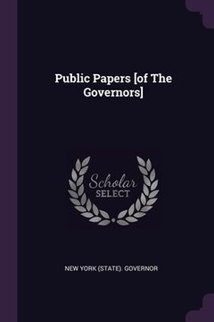 portada Public Papers [of The Governors]