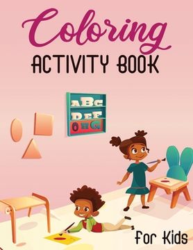 portada Coloring Activity Book for Kids: ABC Alphabet Annimals (8.5x11) 81 Pages (en Inglés)