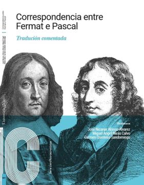 portada Correspondencia Entre Fermat e Pascal.  Tradución Comentada.
