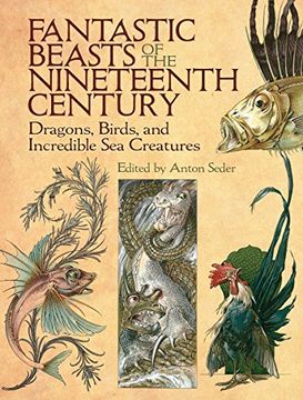 portada Fantastic Beasts of the Nineteenth Century: Dragons, Birds, and Incredible Sea Creatures (Dover Fine Art, History of Art)