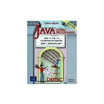 portada Java Cómo Programar Introducción al doo con uml y los Patrones de Diseño Jdbc tm, Servlets, jsp tm [Paperback]