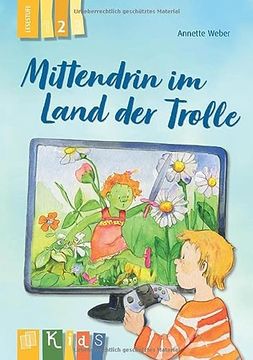 portada Mittendrin im Land der Trolle? Lesestufe 2 (Kids - Klassenlektüre in Drei Stufen) (en Alemán)