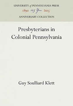 portada Presbyterians in Colonial Pennsylvania