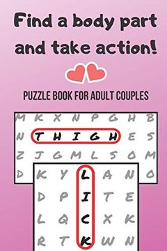 portada Puzzle Book for Adult Couples: Word Search Game for Adults | Naughty Foreplay | Large Print | Challenge for Boyfriend, Girlfriend, Husband or Wife (en Inglés)