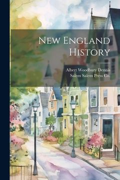 portada New England History (en Inglés)