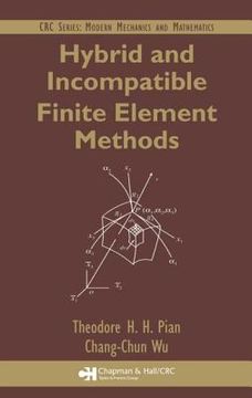 portada Hybrid and Incompatible Finite Element Methods (en Inglés)