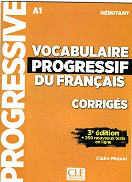 portada Vocabulaire Progressif du Francais - Nouvelle Edition: Corriges Debutant (in French)