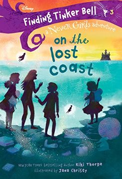 portada Finding Tinker Bell #3: On the Lost Coast (Disney: The Never Girls) (en Inglés)
