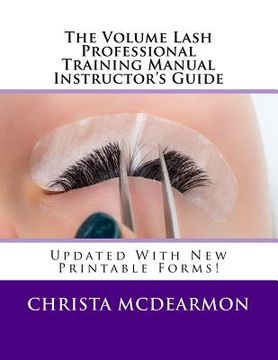 portada The Volume Lash Professional Training Manual Instructor's Guide (en Inglés)