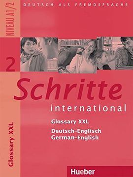 portada Schritte International: Glossary xxl Deutsch - Englisch 2 (en Alemán)