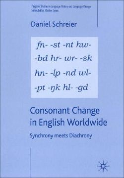 portada consonant change in english worldwide: synchrony meets diachrony (en Inglés)
