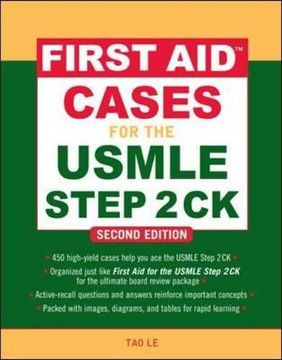portada First aid Cases for the Usmle Step 2 ck, Second Edition (First aid Usmle) 