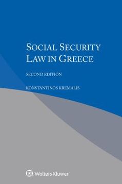 portada Social Security Law in Greece (en Inglés)
