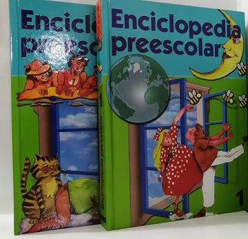 portada Enciclopedia preescolar 2 Tomos Tesoro de los niños (in Spanish)