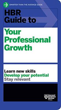 portada Hbr Guide to Your Professional Growth (en Inglés)