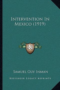 portada intervention in mexico (1919)