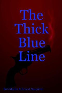 portada the thick blue line (in English)