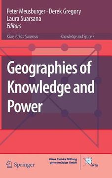 portada Geographies of Knowledge and Power