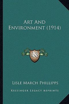 portada art and environment (1914) (en Inglés)