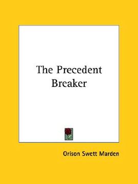 portada the precedent breaker (en Inglés)