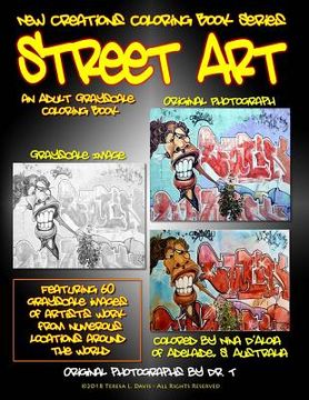 portada New Creations Coloring Book Series: Street Art (en Inglés)